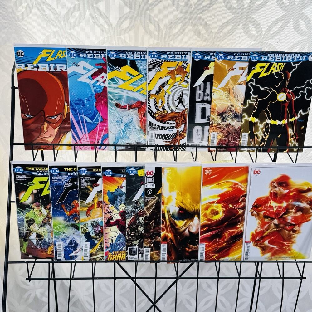 Flash‎ 1-5 7-8 23-25 29 34 38 46 49-50 lot (DC Rebirth 2016)